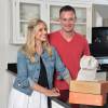 Sarah Michelle Gellar et Freddie Prinze Jr fait la promotion de son site Foodstirs.com, à Los Angeles, le 1er septembre 2015