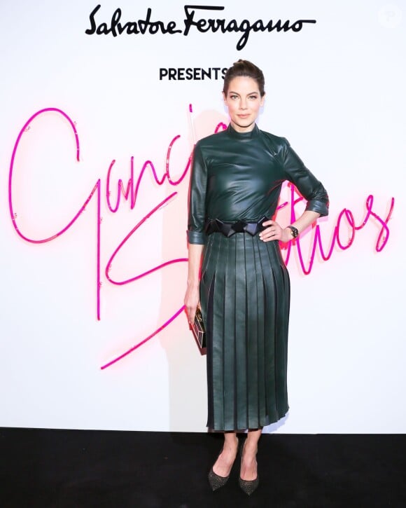 Michelle Monaghan assiste à la soirée "Ferragamo Presents: Gancio Studios, Celebrating 100 Years In Hollywood" à l'Industria Superstudio. New York, le 8 décembre 2015.