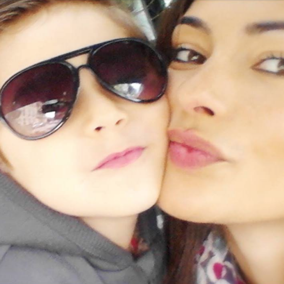 Ornella Verrechia et son fils Ilario