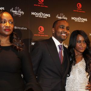 Pat Houston, Nick Gordon, Bobbi Kristina Brown - La famille Houston a l'avant-premiere de leur nouvelle emission de tele-realite 'The Houstons On Our Own' a New York, le 22 octobre 2012.
