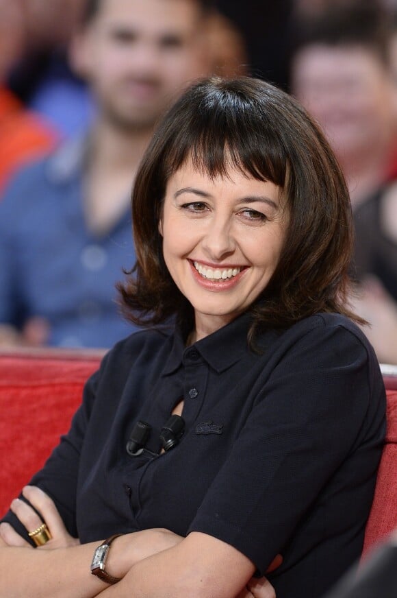 Valérie Bonneton - Enregistrement de l'émission "Vivement Dimanche" à Paris le 9 Décembre 2015 et qui sera diffusée le 13 Décembre 2015.