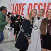 Isabella Borromeo, Beatrice Borromeo et Matilde Borromeo - Inauguration de l'exposition "Love Design" à Milan le 10 décembre 2015.