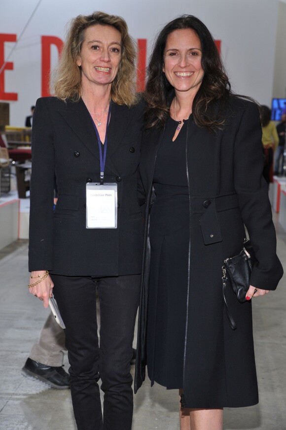 Angelica Monti et Silvia Negri Firman - Inauguration de l'exposition "Love Design" à Milan le 10 décembre 2015.