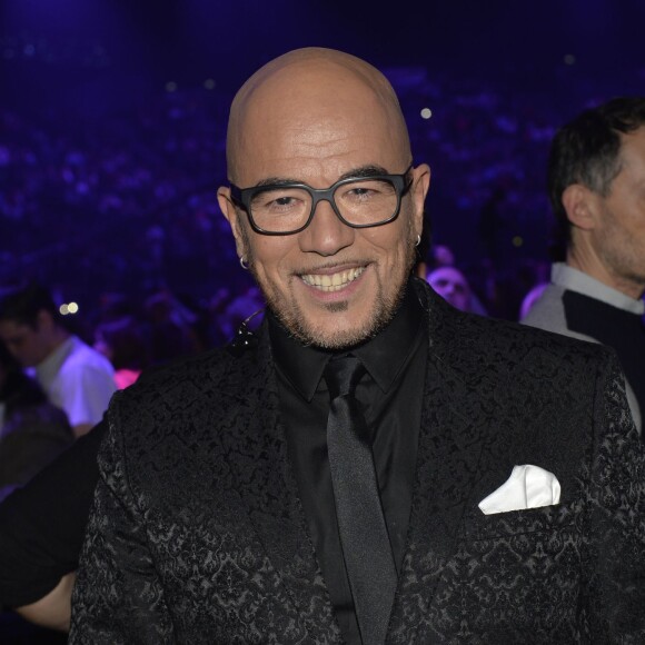 Exclusif - Pascal Obispo dans les coulisses de la soirée événement Bercy fête ses 30 ans - Le concert anniversaire, diffusée le 4 décembre 2015, à l'AccorHotels Arena à Paris. © Veeren/Moreau