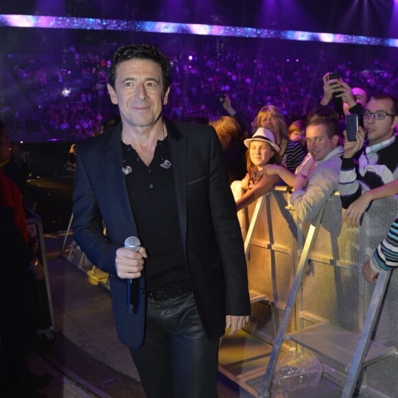 Exclusif - Patrick Bruel dans les coulisses de la soirée événement Bercy fête ses 30 ans - Le concert anniversaire, diffusée le 4 décembre 2015, à l'AccorHotels Arena à Paris. © Veeren/Moreau