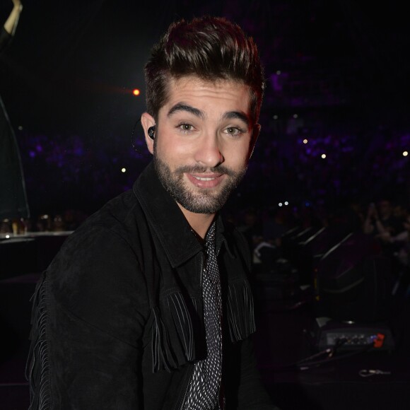 Exclusif - Kendji Girac dans les coulisses de la soirée événement Bercy fête ses 30 ans - Le concert anniversaire, diffusée le 4 décembre 2015, à l'AccorHotels Arena à Paris. © Veeren/Moreau