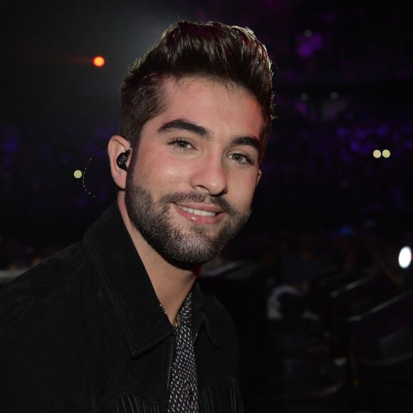 Exclusif - Kendji Girac dans les coulisses de la soirée événement Bercy fête ses 30 ans - Le concert anniversaire, diffusée le 4 décembre 2015, à l'AccorHotels Arena à Paris. © Veeren/Moreau