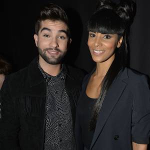 Exclusif - Kendji Girac et Shy'm dans les coulisses de la soirée événement Bercy fête ses 30 ans - Le concert anniversaire, diffusée le 4 décembre 2015, à l'AccorHotels Arena à Paris. © Veeren/Moreau