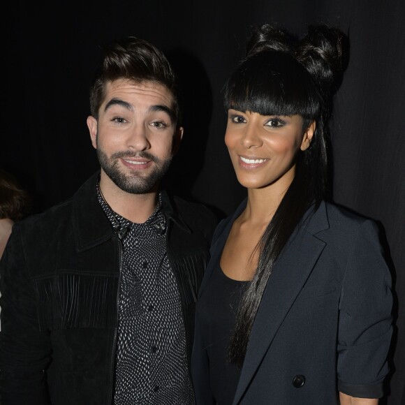 Exclusif - Kendji Girac et Shy'm dans les coulisses de la soirée événement Bercy fête ses 30 ans - Le concert anniversaire, diffusée le 4 décembre 2015, à l'AccorHotels Arena à Paris. © Veeren/Moreau