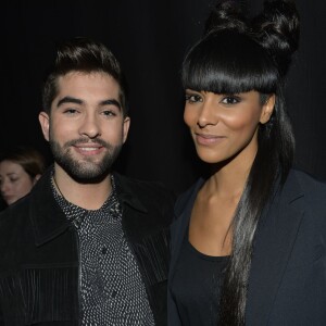 Exclusif - Kendji Girac et Shy'm dans les coulisses de la soirée événement Bercy fête ses 30 ans - Le concert anniversaire, diffusée le 4 décembre 2015, à l'AccorHotels Arena à Paris. © Veeren/Moreau