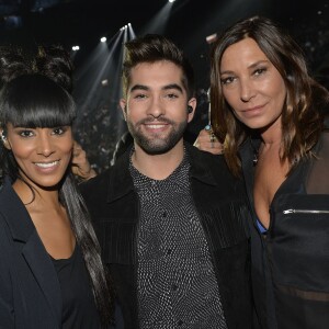 Exclusif - Shy'm, Kendji Girac et Zazie dans les coulisses de la soirée événement Bercy fête ses 30 ans - Le concert anniversaire, diffusée le 4 décembre 2015, à l'AccorHotels Arena à Paris. © Veeren/Moreau