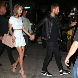 Taylor Swift et son petit ami Calvin Harris ont fait la fête ensemble à New York, le 26 mai 2015