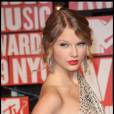 Taylor Swift à la 25e cérémonie des MTV Music Awards, New York, le 13 septembre 2009