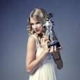 Taylor Swift lors d'un shooting photo pour les MTV Video Music Awards, le 3 septembre 2009