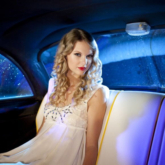 Taylor Swift lors d'un shooting photo pour les MTV Video Music Awards, le 3 septembre 2009