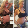 Coco Austin une semaine après son accouchement a déjà bien perdu le poids pris pendant sa grossesse / photo postée sur Instagram au mois de décembre 2015.