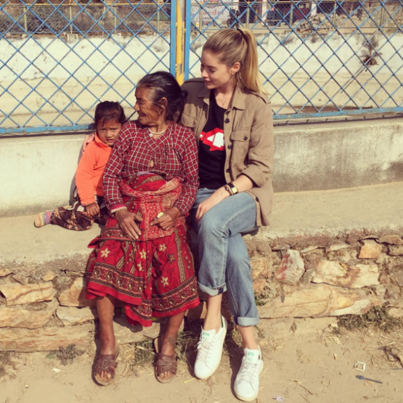 Doutzen Kroes au Népal