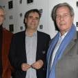 Jacques Ravenne, Eric Giacometti et Jean-Louis Debré - Cerise, le magazine germanopratin fête ses 3 ans à l'hôtel Bel Ami à Paris, le 16 décembre 2015.