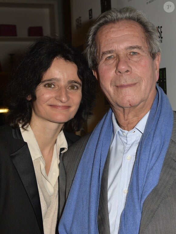 Jean-Louis Debré et sa compagne Valérie Bochenek - Cerise, le magazine germanopratin fête ses 3 ans à l'hôtel Bel Ami à Paris, le 16 décembre 2015.
