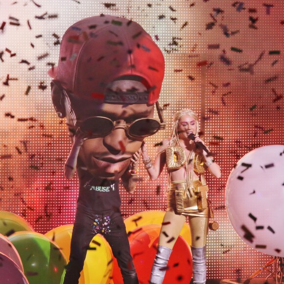 Concert de Miley Cyrus à Vancouver le 14 décembre 2015.