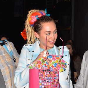 Miley Cyrus se promène dans les rues de New York, le 30 septembre 2015. © CPA/Bestimage