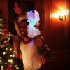 Nick Cannon et sa fille Monroe préparent Noël / photo postée sur Instagram au mois de décembre 2015.