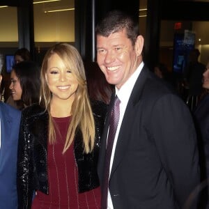 Mariah Carey et son compagnon James Packer à la première de 'The Intern' au Ziegfeld Theatre à New York, le 21 septembre 2015