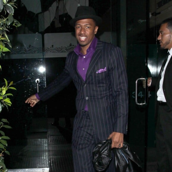 Nick Cannon - People au restaurant Mr Chow à Los Angeles le 22 septembre 2015.