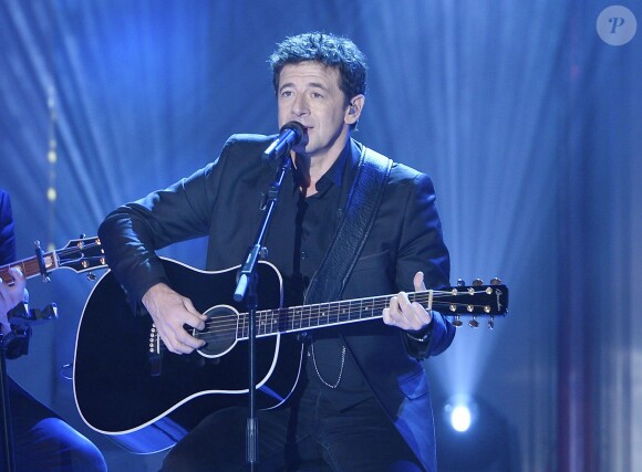 Patrick Bruel chante Barbara - Enregistrement de l'émission "Vivement Dimanche" à Paris le 16 Décembre 2015 et qui sera diffusée le 20 Décembre 2015.