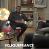 Blaise Matuidi et Mamadou Sakho, invités de l'émission Clique de Mouloud Achour, le 16 décembre 2015