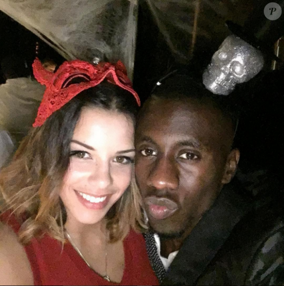 Blaise Matuidi et son épouse - Photo publiée le 1er novembre 2015