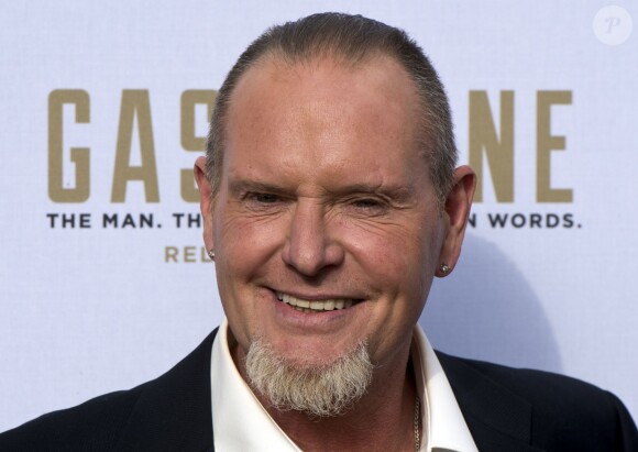 Paul Gascoigne assiste à la première du documentaire "Gascoigne", qui retrace sa vie de footballeur, à Londres le 8 juin 2015