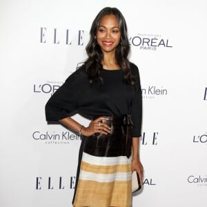 Zoe Saldana - La 22ème soirée annuelle "ELLE Women in Hollywood" à Beverly Hills, le 19 octobre 2015.