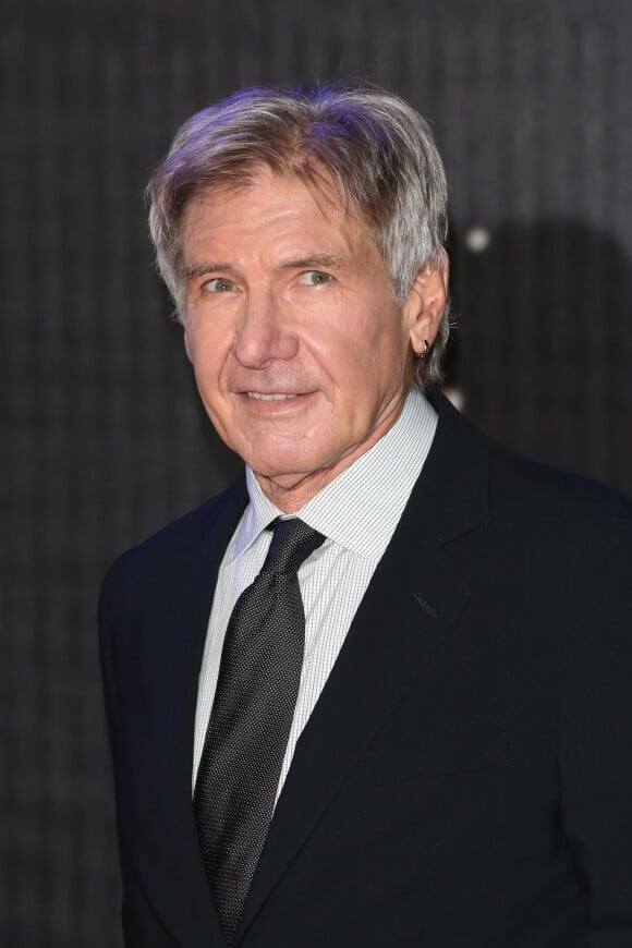 Harrison Ford à la première de Star Wars : Le Réveil de la Force à Londres le 16 décembre 2015.