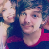 Keelin Woodell aux côtés de sa partenaire de scène Danielle Campbell et son petit-ami supposé Louis Tomlinson des One Direction / Photo postée sur le compte Instagram de Keelin à la fin du mois de novembre 2015.