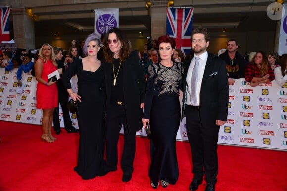 Kelly Osbourne, Ozzy Osbourne, Sharon Osbourne, Jack Osbourne - People à la cérémonie "Pride of Britain Awards" à Londres. Le 28 septembre 2015