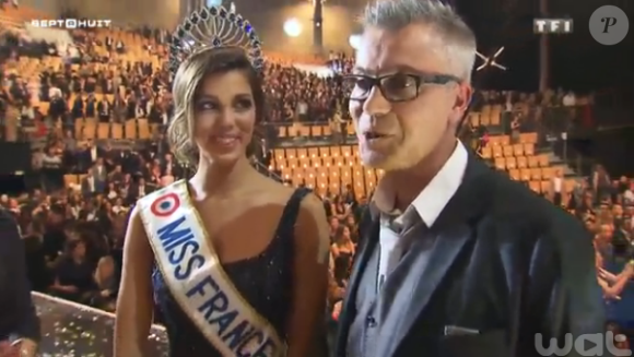 Iris Mittenaere (Miss France 2016), son papa est fier d'elle ! Décembre 2015.
