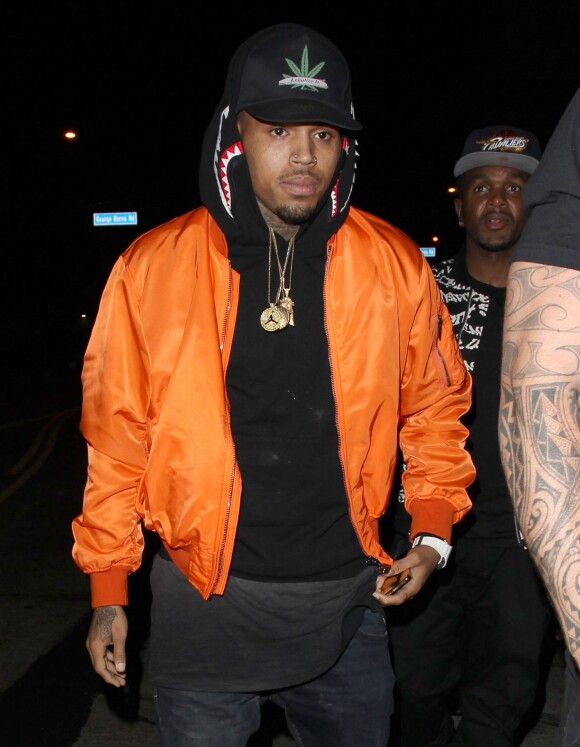 Chris Brown à West Hollywood, le 19 juin 2015.