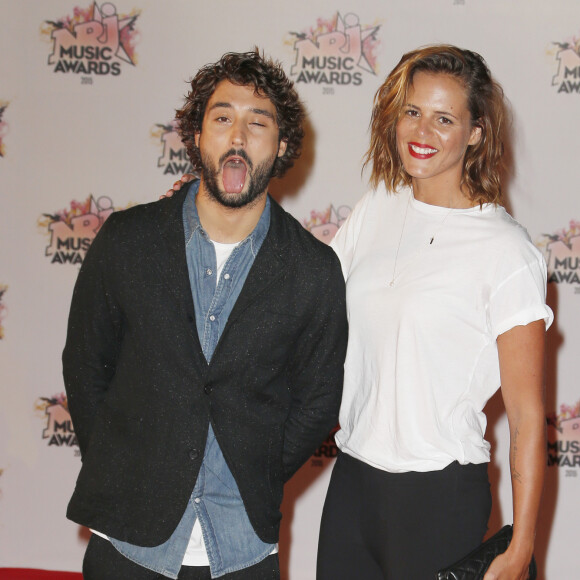 Laure Manaudou et Jérémy Frérot, lors de la 17e cérémonie des NRJ Music Awards 2015 au Palais des Festivals à Cannes, le 7 novembre 2015. © Christophe Aubert