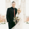 Witney Carson et son époux Carson McAllister - Photo publiée le 2 janvier 2016