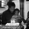 Future et son fils, Future Zahir. Photo publiée le 20 décembre 2015.