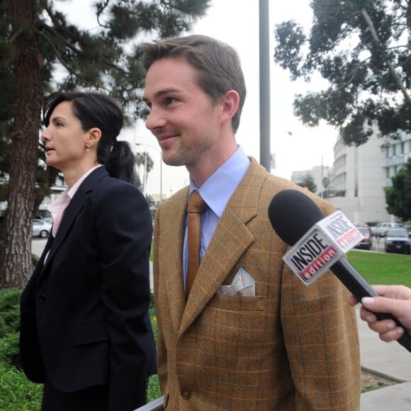 Daniel Giersh arrive au tribunal de Los Angeles, le 22 janvier 2009