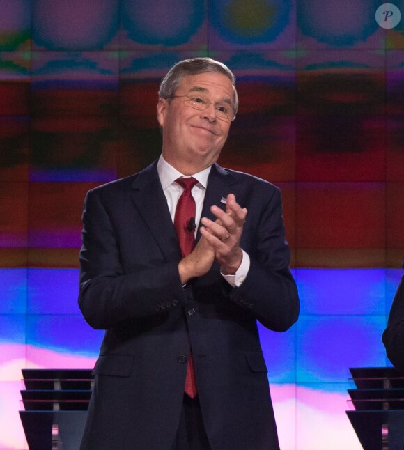 Jeb Bush lors du débat républicain sur CNN à Las Vegas, le 15 décembre 2015