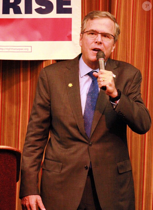 Jeb Bush en meeting à Las Vegas le 2 mars 2015.