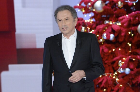 Michel Drucker à Paris le 21 décembre 2015.