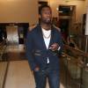 50 Cent (Curtis James Jackson III) arrive à l'aéroport de Los Angeles. Le 1er septembre 2015