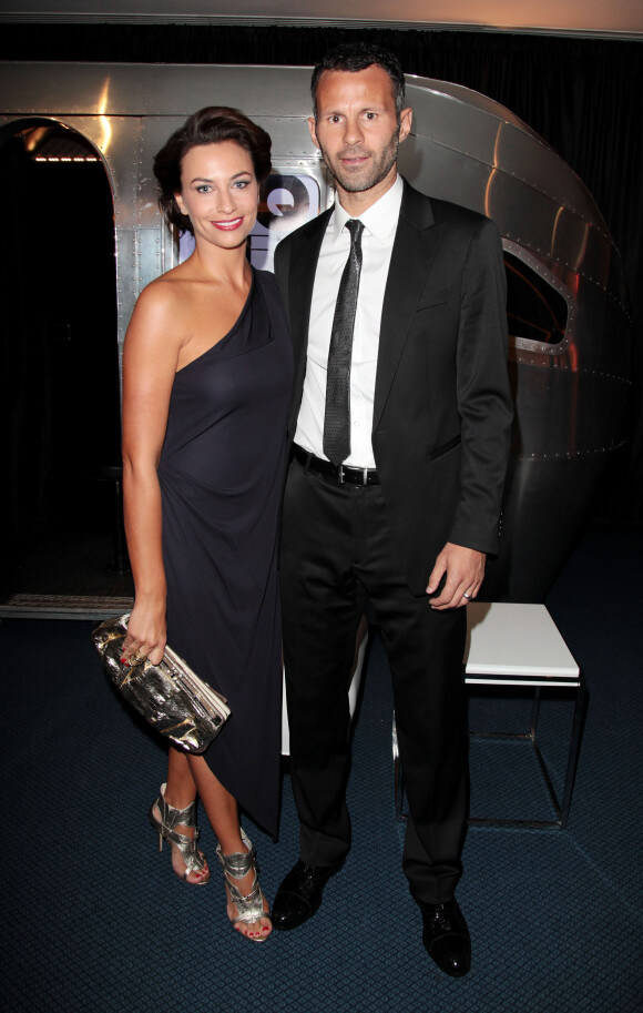 Ryan Giggs et son épouse Stacey lors des GQ Men of the Year Awards à la Royal Opera House de Londres, le 7 septembre 2010