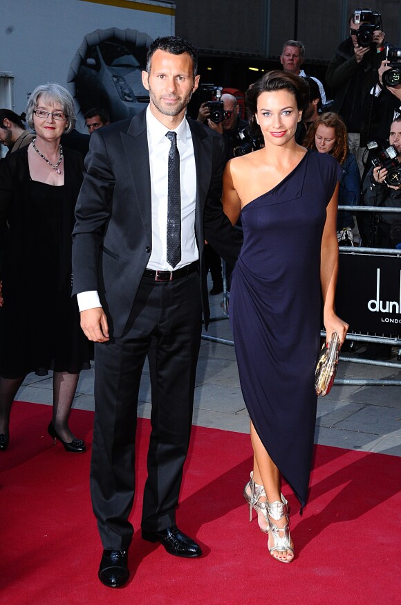 Ryan Giggs et son épouse Stacey lors des GQ Men of the Year Awards à la Royal Opera House à Covent Garden, Londres, le 7 septembre 2010
