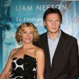  Natasha Richardson et Liam Neeson à Paris, le 16 février 2008. 