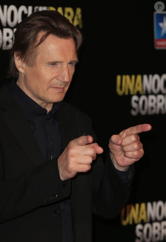 Liam Neeson - Première du film "Narco Sub" à Madrid en Espagne le 24 mars 2015.